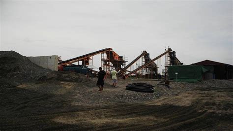 In Ilocos Sur where illegal sand mining ran unabated  .